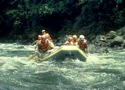 Rafting on the Reventazon River