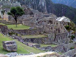 Ancient Inca Citadel of Machu Picchu, Peru