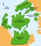 Barro Colorado Nature Monument Map