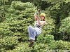 For a real thrill try riding a zipline through the treetops of a Costa Rican rainforest!