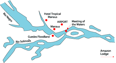 Meeting of the Waters and the Guedes Floodland