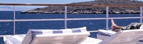 Enjoy the view as you cruise on the M/V Xperience