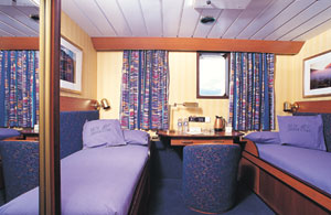 Upper Deck Standard Cabin, M/V Santa Cruz