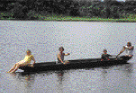 Canoe trip on Pilchicocha Lagoon