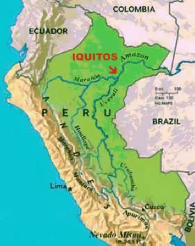Images And Places Pictures And Info Peru Amazon Rainforest Map
