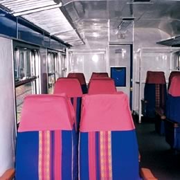 PeruRail's Backpacker Train has been newly refurbished and now features seats upholstered with indigenous fabrics, which give the train a touch of local flavor.