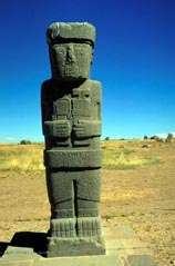 Statue at Tiahuanacu