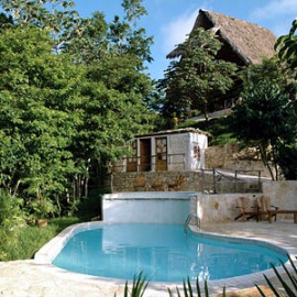 La Lancha Resort Hotel, Lake Peten Itza, Guatemala