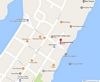 Downtown San Pedro Town Map, SunBreeze Suites, San Pedro Town, Ambergris Caye, Belize