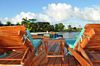Pier Lounge Chairs, Chabil Mar Resort Hotel, Placencia Peninsula, Belize