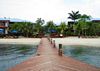 View from Pier, Chabil Mar Resort Hotel, Placencia Peninsula, Belize