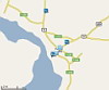 Local map, Charles Darwin Hotel, Puerto Natales, Chile