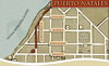 City Map, Charles Darwin Hotel, Puerto Natales, Chile