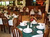 Restaurant, Jungle Lodge Hotel (Posada de la Selva), Tikal National Park, Peten, Guatemala
