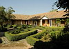 Courtyard, La Casona Vina Matetic Hotel, Lagunillas, Casablanca, Chile