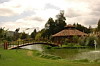 Bridge to Restaurant, La Casona Vina Matetic Hotel, Lagunillas, Casablanca, Chile Bridge to Restaurant, La Casona Vina Matetic Hotel, Lagunillas, Casablanca, Chile