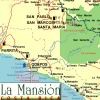 Location Map, La Mansion Inn Hotel, Quepos, Manuel Antonio, Costa Rica
