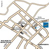 Location Map, Novotel Hotel, Cuzco, Peru