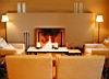 Lobby Fireplace, Patagonico Hotel, Puerto Varas, Chile Lobby Fireplace, Patagonico Hotel, Puerto Varas, Chile