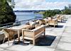 Patio, Patagonico Hotel, Puerto Varas, Chile Patio, Patagonico Hotel, Puerto Varas, Chile