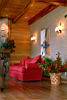 Lobby, Hotel Puelche, Lake Llanquihue, Puerto Varas, Chile