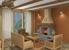 Lobby Fireplace, Sumaq Machu Picchu Hotel, Aguas Calientes, Peru