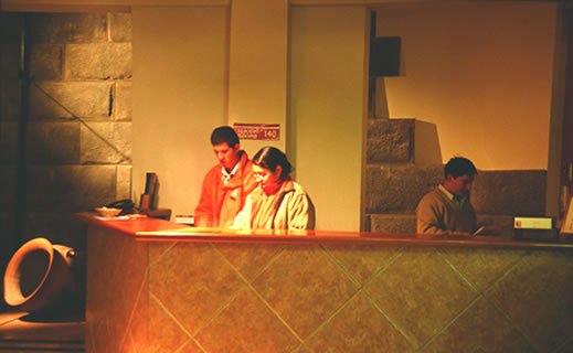 Reception, Casa Andina Classic Catedral, Cuzco, Peru