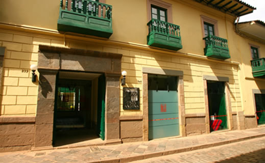 Front, Casa Andina Classic Koricancha, Cuzco, Peru