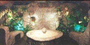 Deluxe room bathtub, Peace Lodge, La Paz Waterfall Gardens, Costa Rica