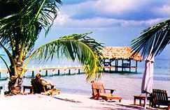 Inn at Robert's Grove pier, Placencia, Belize