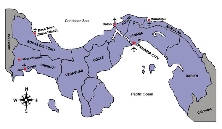 Panama Map