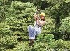 For a real thrill try riding a zipline through the treetops of a Costa Rican rainforest!