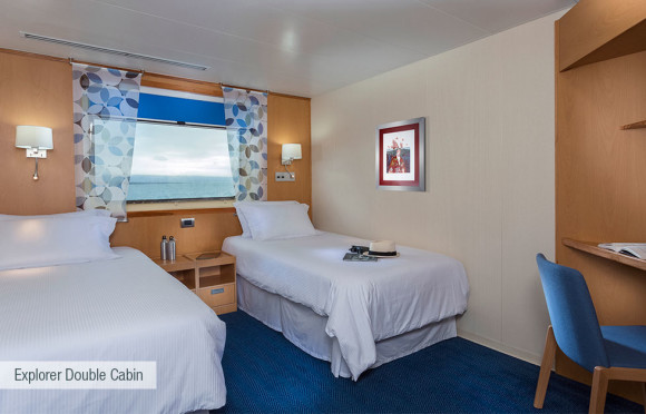 Galapagos M/V Santa Cruz II Explorer Double Cabin