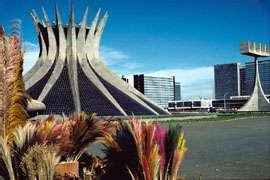 Brasilia Cathedral Plaza