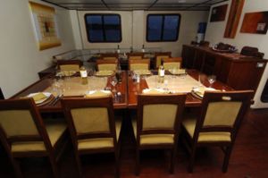 Mess Hall, Catamaran M/C Galapagos Seaman Journey