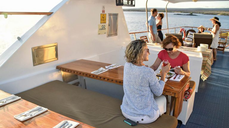 Galapagos Yachts M/Y Coral I & M/Y Coral II Sun Terrace
