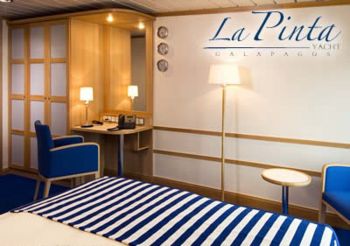 Double Queen Cabin, Galapagos Yacht M/Y La Pinta