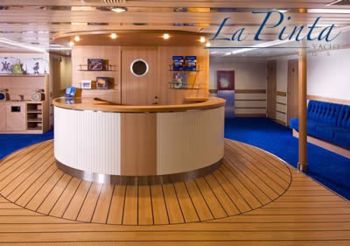 Reception, Galapagos Yacht M/Y La Pinta
