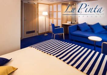 Triple Queen Cabin, Galapagos Yacht M/Y La Pinta