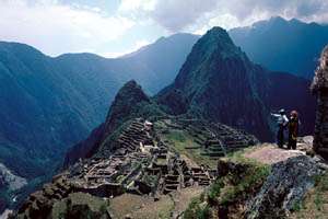 Approach Machu Picchu from the Royal Gate overlooking the citadel just as Incas did centuries ago.