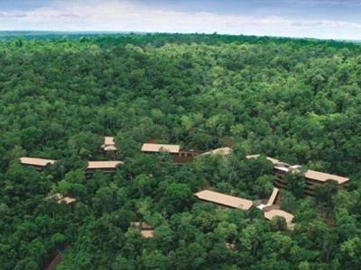 Aerial View, Loi Suites, Iguazu Falls, Argentina