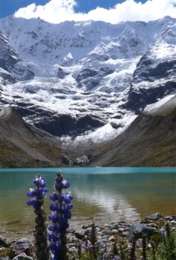 Humanatay Peak, across from the Salkantay Lodge