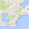 Local Map, Astoria Palace Hotel, Rio de Janeiro, Brazil