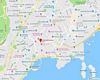 Location Map - 1000 feet, Bristol Hotel, Panama City, Panama