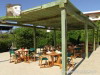 Patio Dining, Finch Bay Eco Hotel, Santa Cruz Island, Galapagos Islands