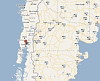Regional Map, Gran Hotel Colonos del Sur, Puerto Varas, Chile