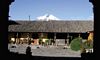 Courtyard, Hacienda San Agustin de Callo Hotel, Cotopaxi, Ecuador