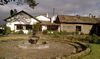 Fountain, Hacienda San Agustin de Callo Hotel, Cotopaxi, Ecuador