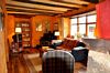 Mulalo Suite Living Room, Hacienda San Agustin de Callo Hotel, Cotopaxi, Ecuador