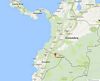 Wide Regional Map, Sacha Lodge, Napo River, Coca, Ecuador